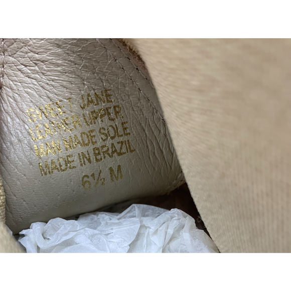 NEW Matisse Sweet Jane Gold Snake Leather Western Ankle Booties Shooties Sz 6.5 - Picture 8 of 10